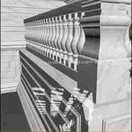 Đá hoa cương lan can st003 Đá hoa cương lan can st003