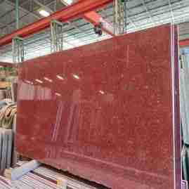 Giá đá hoa cương màu đỏ ruby đẹp Giá đá hoa cương màu đỏ ruby đẹp